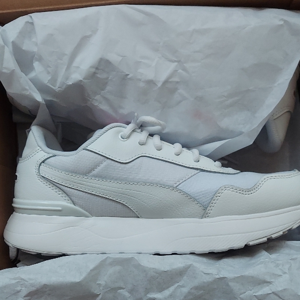 Puma Classic White Sneakers - Picture 6 of 6